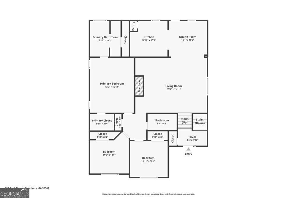 Photo of 830 Rock Shoals Court, Atlanta, GA 30349 (MLS # 10848141)