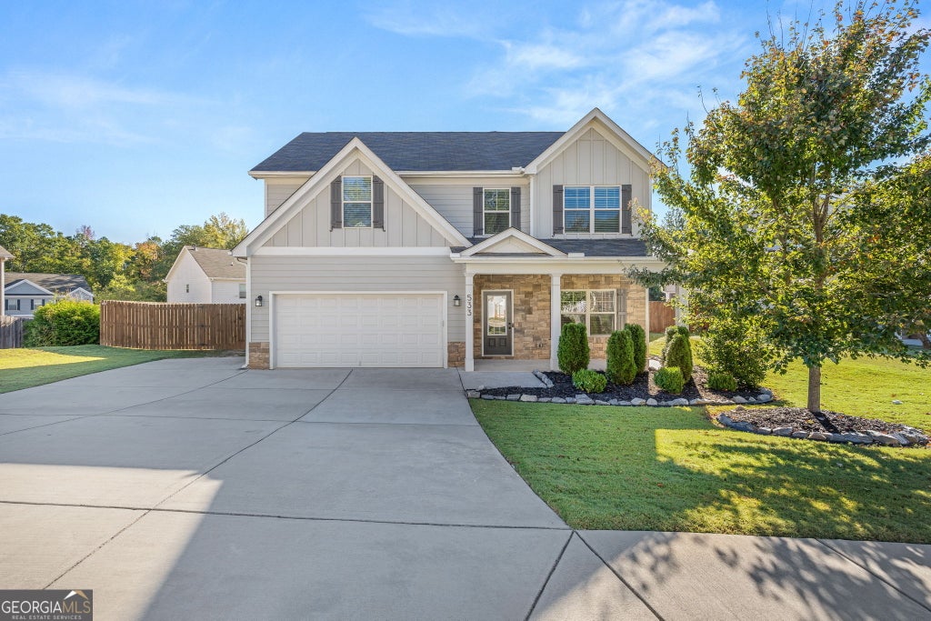 Photo of 533 Evergreen Way, Jefferson, GA 30549 (MLS # 10878952)