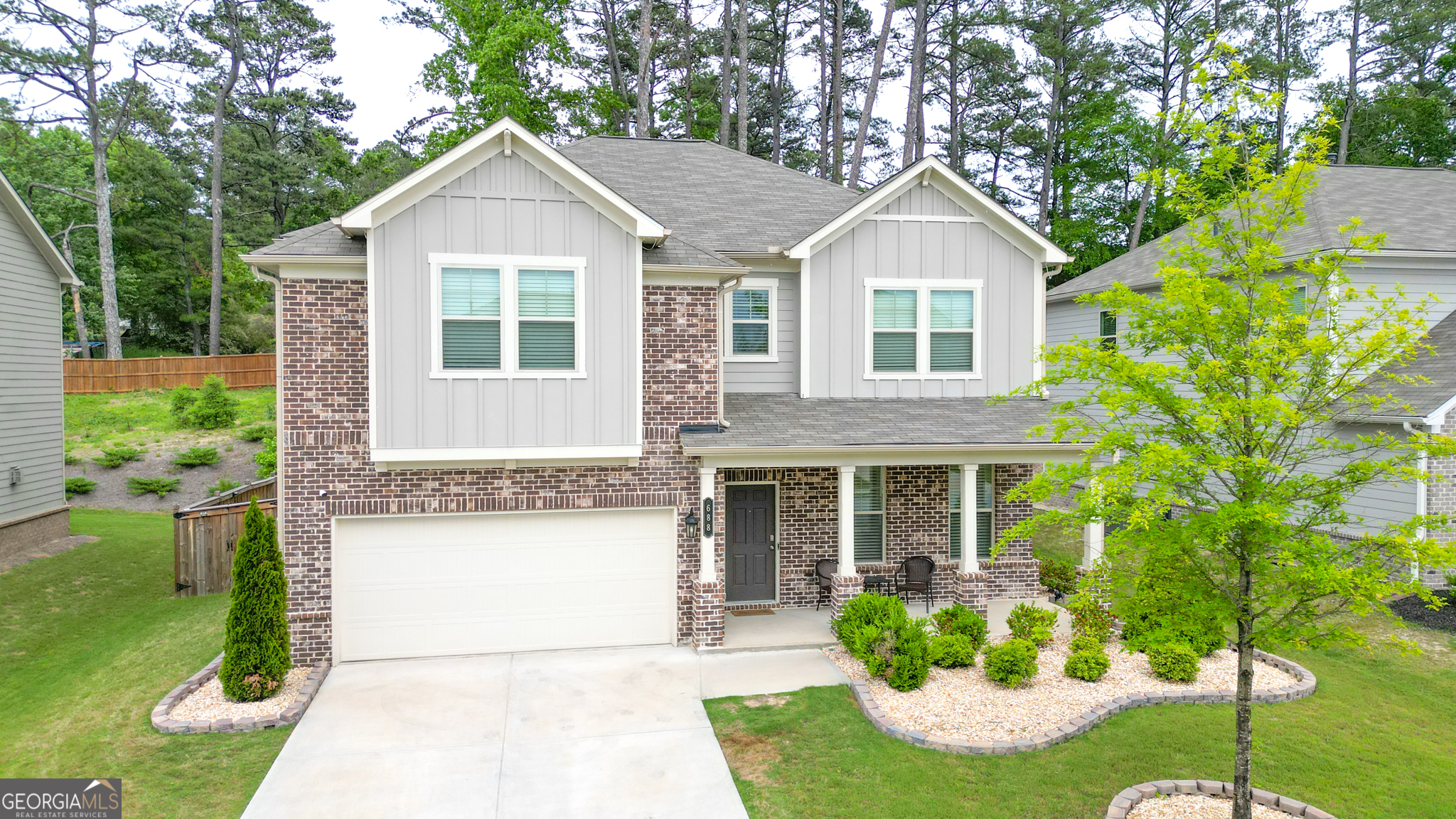 !!!OPEN HOUSE SATURDAY 07/09/2025 1PM-4PM!!! Welcome to modern living in the heart of Alcovy Creek. Built in 2021, this beautifully maintained 4-bedroom home offers the perfect blend of style, space, and function. From the open-concept layout and designer kitchen with granite countertops and stainless steel appliances to the oversized primary suite with double vanities and a walk-in closet, this home was made to impress. Enjoy high ceilings, luxury vinyl flooring, a spacious backyard, and a sleek, move-in ready finish that fits today's lifestyle. Located just minutes from Downtown Lawrenceville, shops, dining, parks, and top Gwinnett schools, this is comfort and convenience in one. Opportunities like this do not last long. Why wait for new construction when you can have upgraded finishes, a prime location, and immediate move-in comfort right now