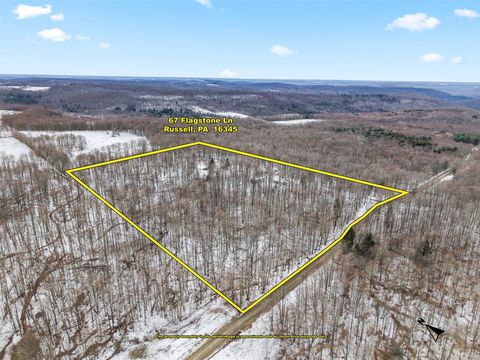 Vacant Land For Sale - 67 Flagstone Lane<br/> Russell, PA 16345
