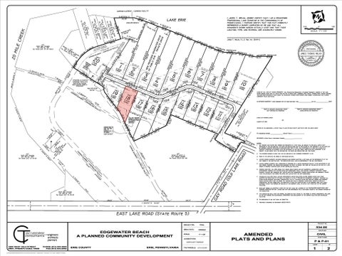 Vacant Land For Sale - 103 Edgewater Drive<br/> North East, PA 16428