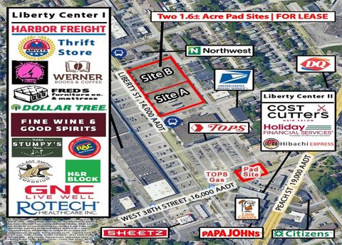 Vacant Land For Sale - 3407 Liberty Street<br/> Erie County, Erie, PA 16508