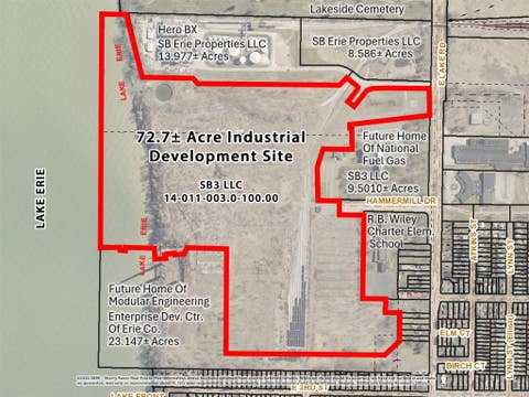 Vacant Land For Sale - 1670 E Lake Road<br/> Erie County, Erie, PA 16511