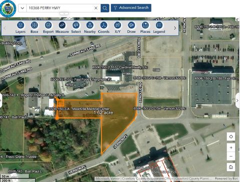 Vacant Land For Sale - 00 Vernon Place<br/> Crawford County, Meadville, PA 16335