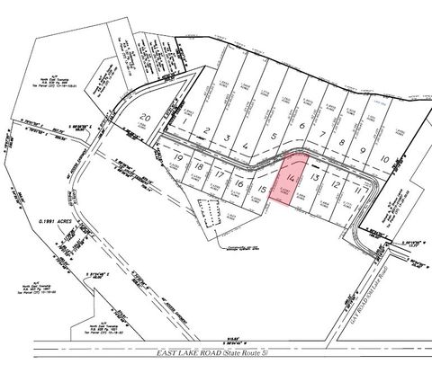 Vacant Land For Sale - 111 Edgewater Drive<br/> North East, PA 16428