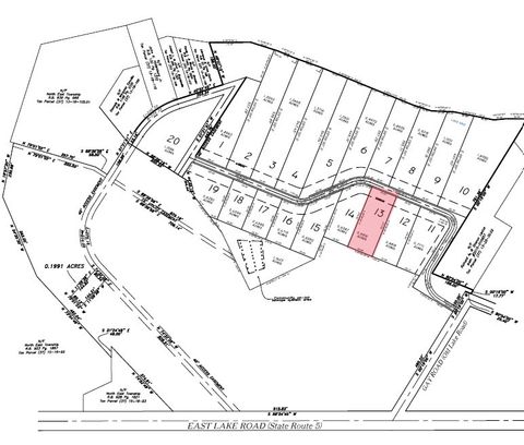 Vacant Land For Sale - 113 Edgewater Drive<br/> North East, PA 16428