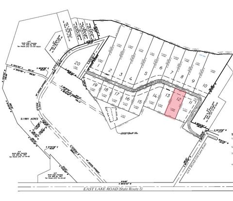 Vacant Land For Sale - 115 Edgewater Drive<br/> North East, PA 16428