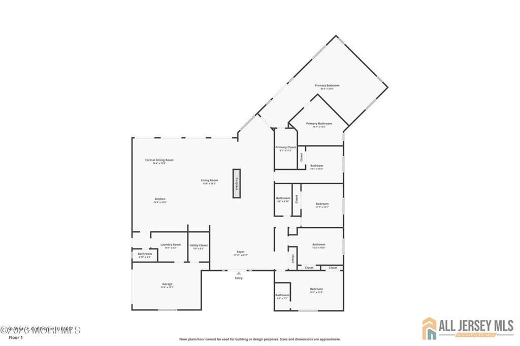 41 Pine St, Old Bridge, NJ, 08857, USA, 5 Bedrooms Bedrooms, ,4 BathroomsBathrooms,Residential,Active,41 Pine St,2662087M