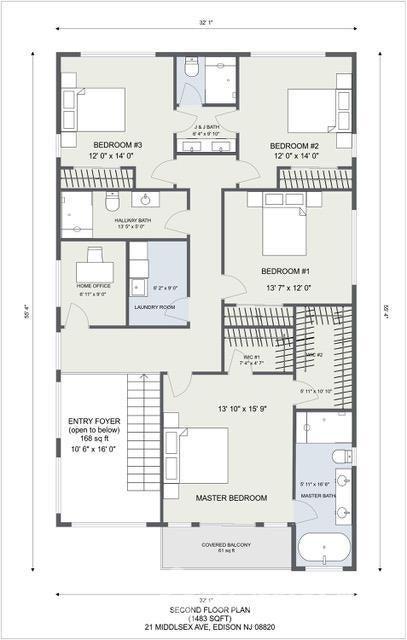 21 Middlesex Ave, Edison, NJ, 08820, USA, 5 Bedrooms Bedrooms, ,5 BathroomsBathrooms,Residential,Active,21 Middlesex Ave,2615867R
