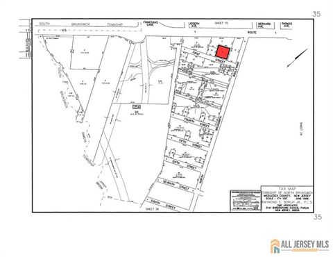 Vacant Land For Sale - 0-0 First Street<br/> North Brunswick, NJ 08902
