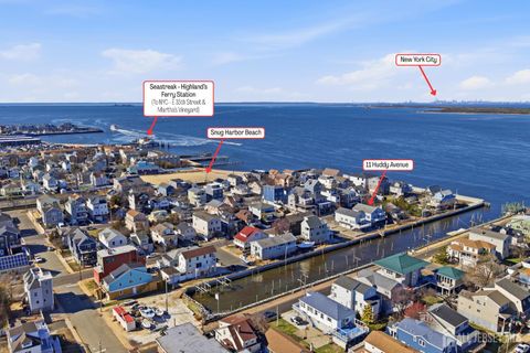 Homes For Sale - 11 Huddy Avenue<br/> Highlands, NJ 07732