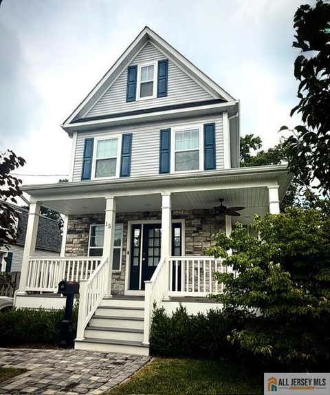 Homes For Sale - 15 Talmadge Avenue<br/> Metuchen, NJ 08840