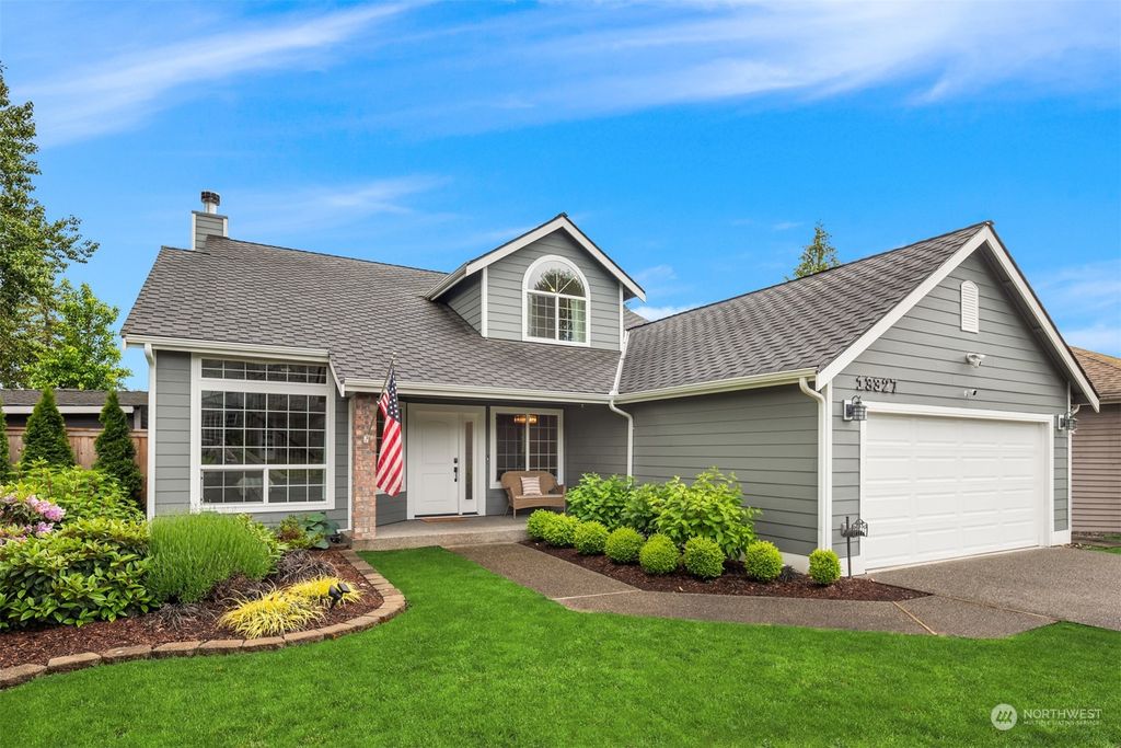 Photo of 13327 SE 263rd Place, Kent, WA 98042 (MLS # 2248139)