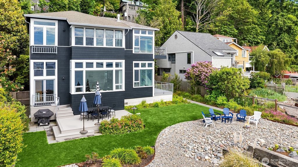 Photo of 7161 Beach Drive SW, Seattle, WA 98136 (MLS # 2424921)