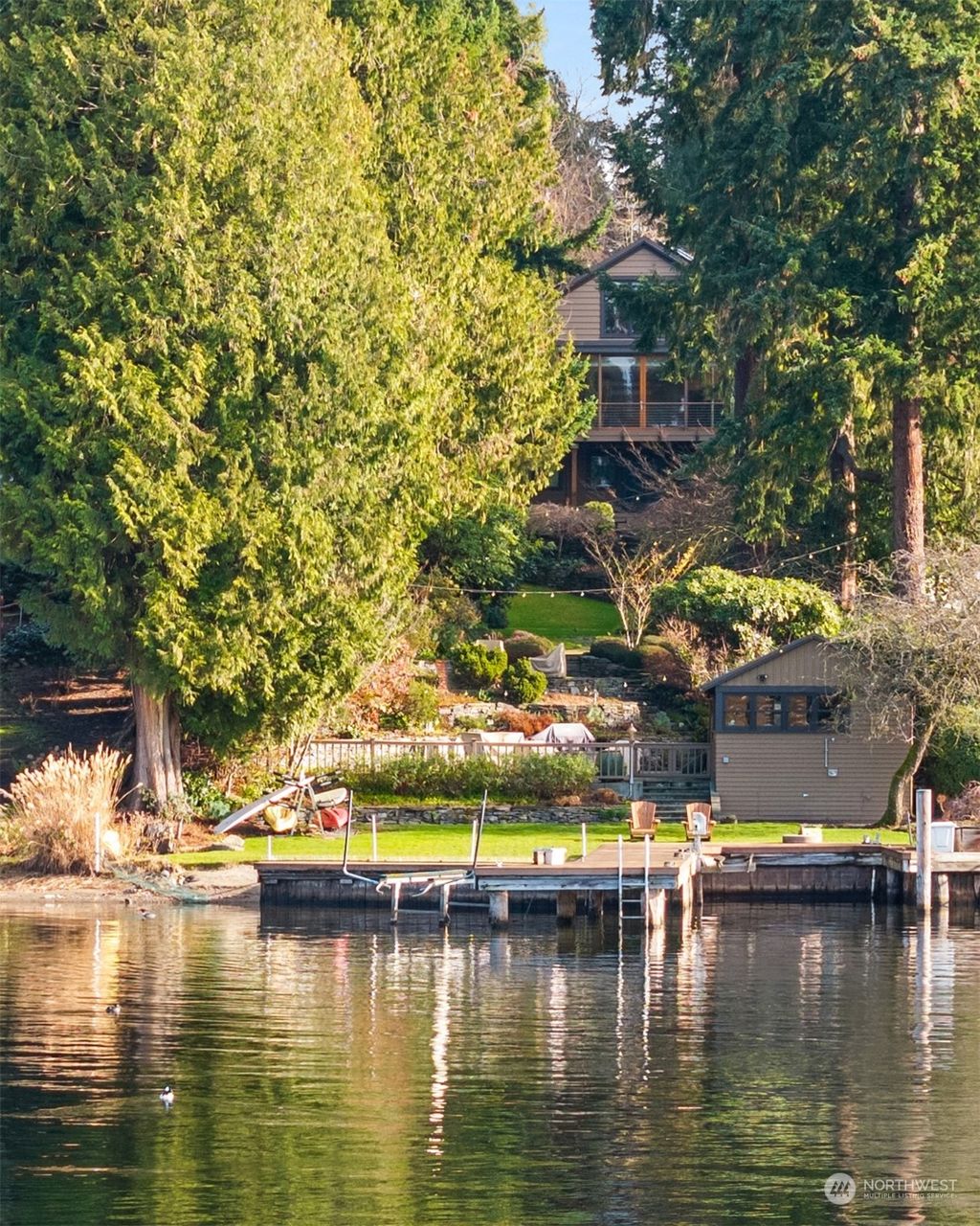 Photo of 3261 Hunts Point Road, Hunts Point, WA 98004 (MLS # 2323583)