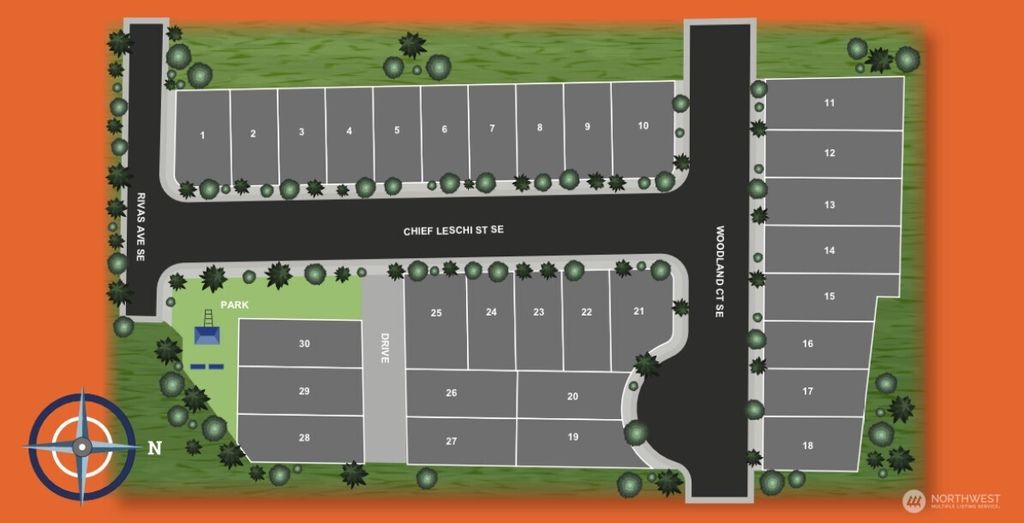 Photo of 9407 Chief Leschi Street SE #9, Yelm, WA 98597 (MLS # 2468930)