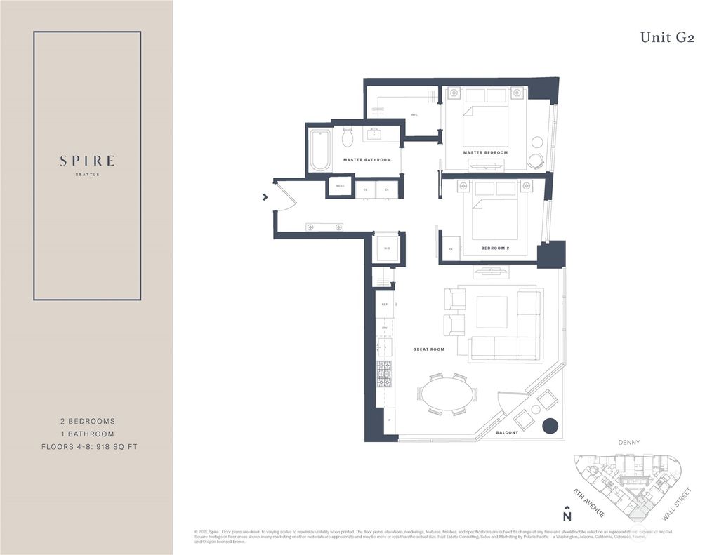 Photo of 2510 6th Avenue #704, Seattle, WA 98121 (MLS # 2259459)
