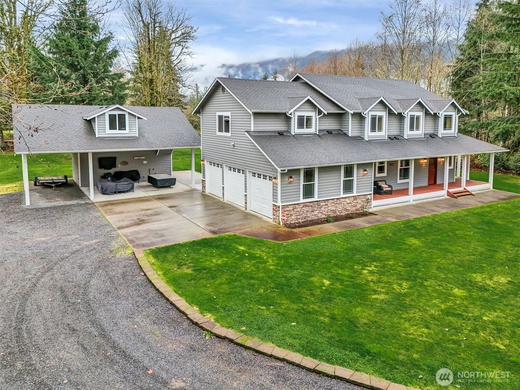 Photo of 30824 Brooks Creek Road, Arlington, WA 98223 (MLS # 2459383)