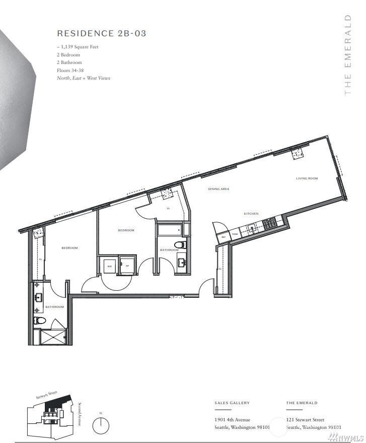 Photo of 121 Stewart Street #3501, Seattle, WA 98101 (MLS # 2564574)
