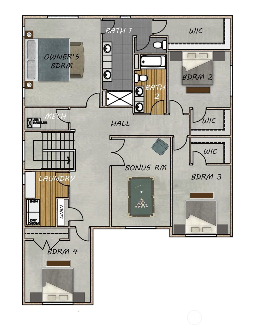 Photo of 10676 SE 170th Pl-Lot 5 Pl, Renton, WA 98055 (MLS # 2332573)