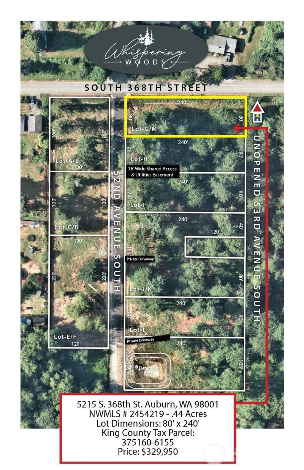 Photo of 5215 S 368th Street #G/M, Auburn, WA 98001 (MLS # 2454219)