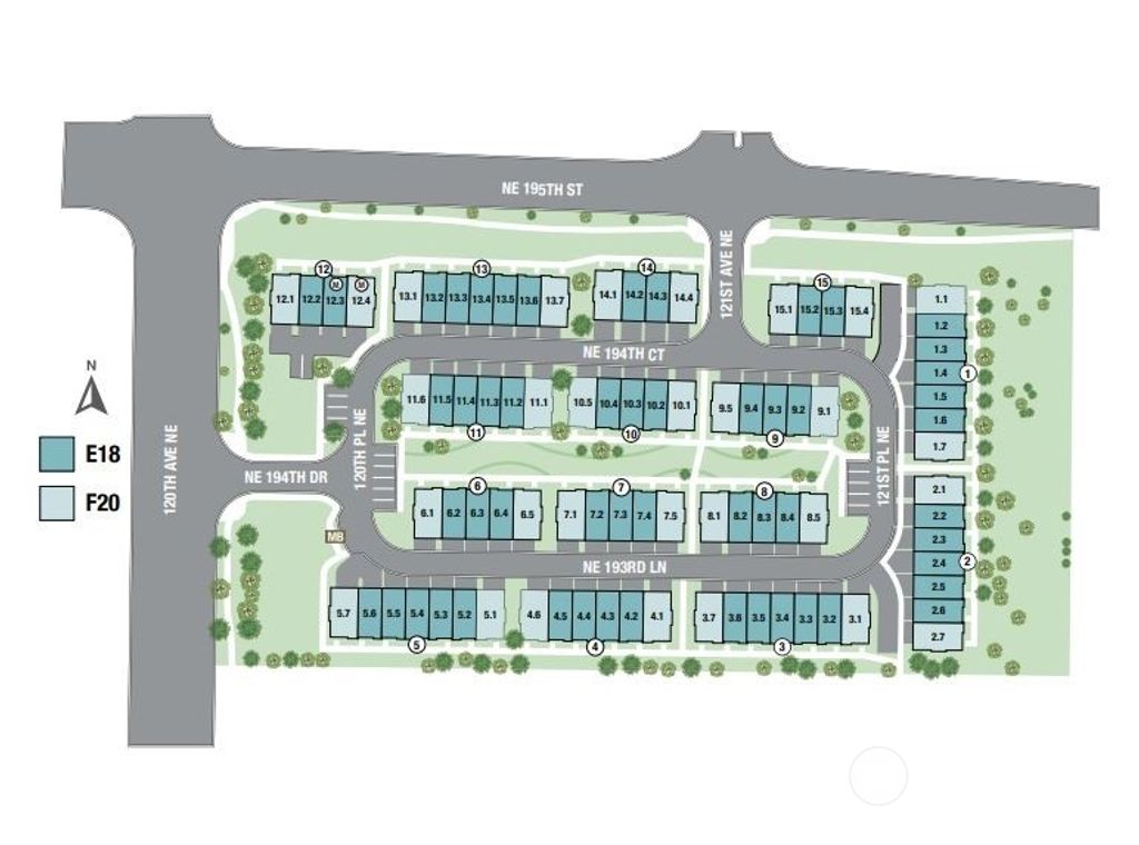 Photo of 12010 NE 194th Court #C, Bothell, WA 98011 (MLS # 2163928)