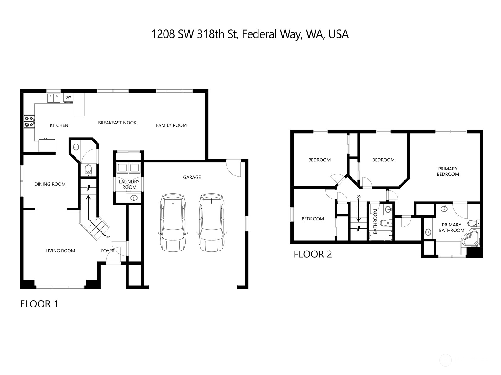 Federal Way, Washington 98023, United States, 4 Bedrooms Bedrooms, ,3 BathroomsBathrooms,Residential,Pending,12642