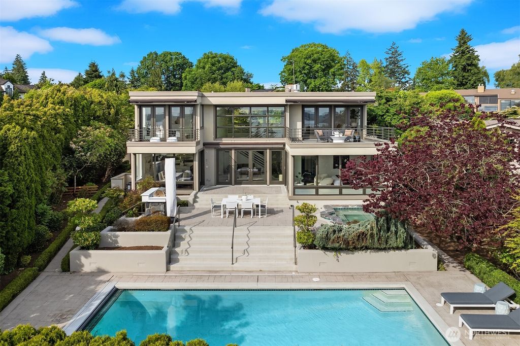 Photo of 8455 Ridge Road, Medina, WA 98039 (MLS # 2386407)