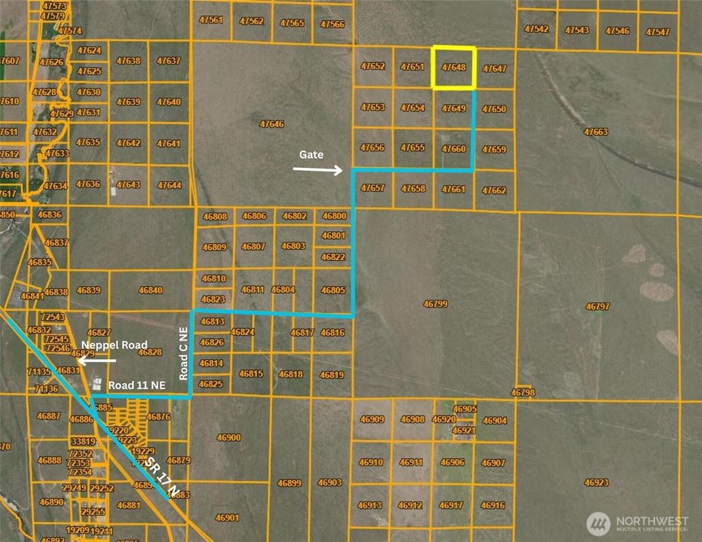 Photo of 0 Parcel 161828001, Ephrata, WA 98823 (MLS # 2485727)