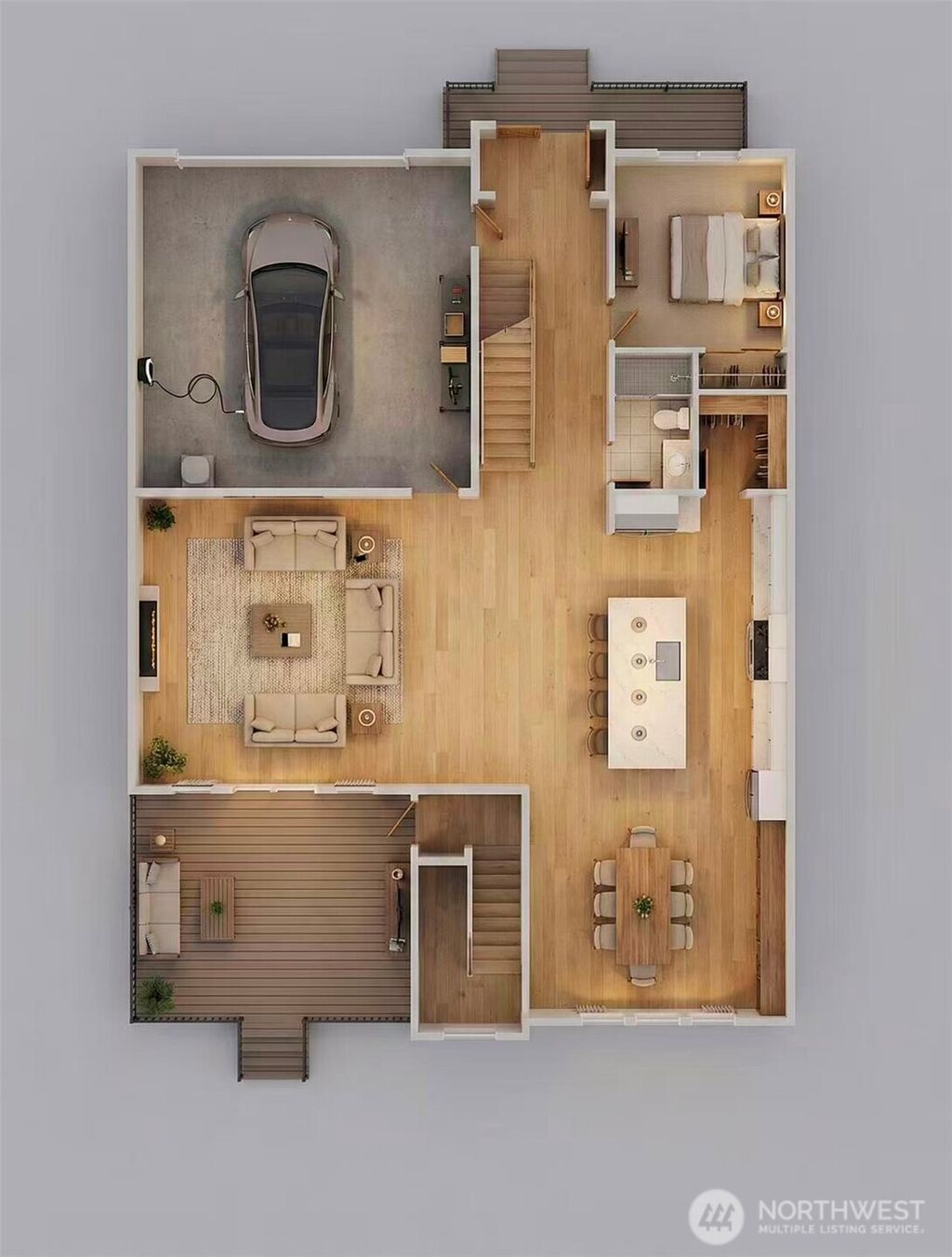 Photo of 743 N 86th Street, Seattle, WA 98103 (MLS # 2466757)