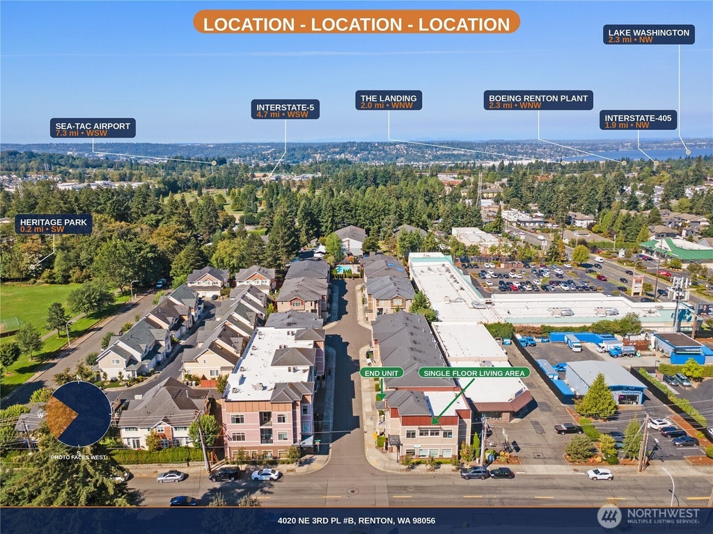 Photo of 4020 NE 3rd Place #B, Renton, WA 98056 (MLS # 2522911)