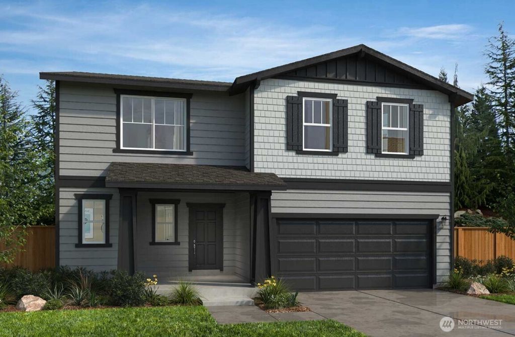 Photo of 716 Teetor Circle NW Cir #Lot 08, Orting, WA 98360 (MLS # 2464060)