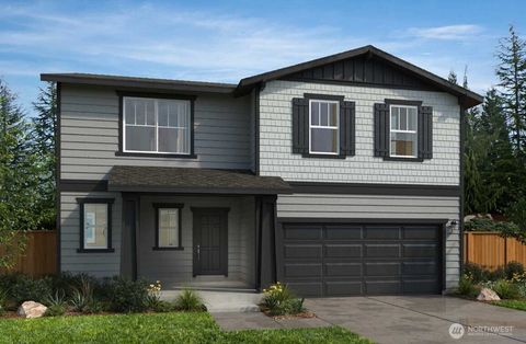 Photo of 716 Teetor Circle NW Cir #Lot 08, Orting, WA 98360 (MLS # 2464060)
