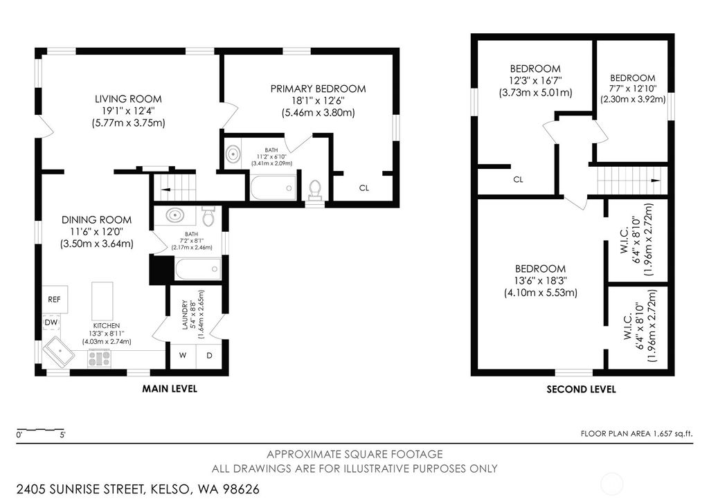 Photo of 2405 Sunrise Street, Kelso, WA 98626 (MLS # 2478522)