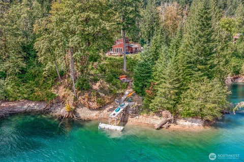 Photo of 2190 W Cushman Ridge Drive, Hoodsport, WA 98563 (MLS # 2570360)