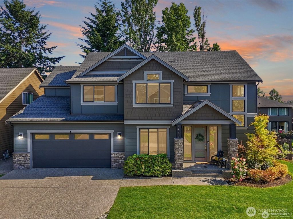 Photo of 13317 SE 261st Place, Kent, WA 98042 (MLS # 2427909)