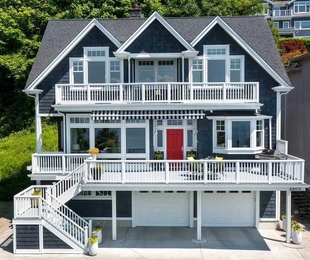 Photo of 5900 Beach Drive SW, Seattle, WA 98136 (MLS # 2135994)