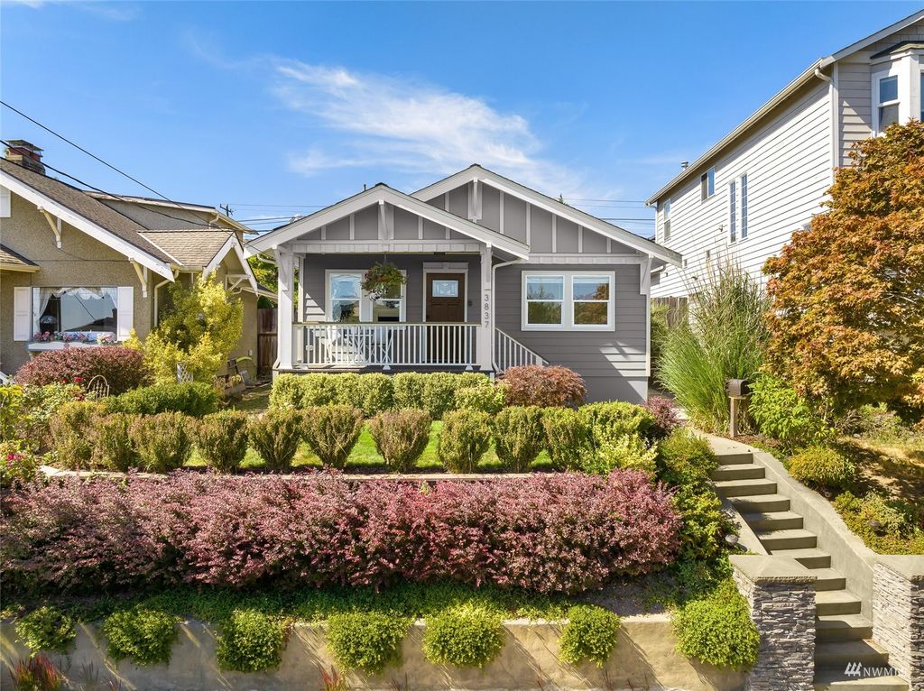 Photo of 3837 34th Avenue SW, Seattle, WA 98126 (MLS # 1984218)