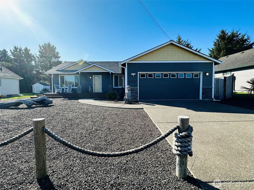 Photo of 401 Seashore Street SW, Ocean Shores, WA 98569 (MLS # 2480854)