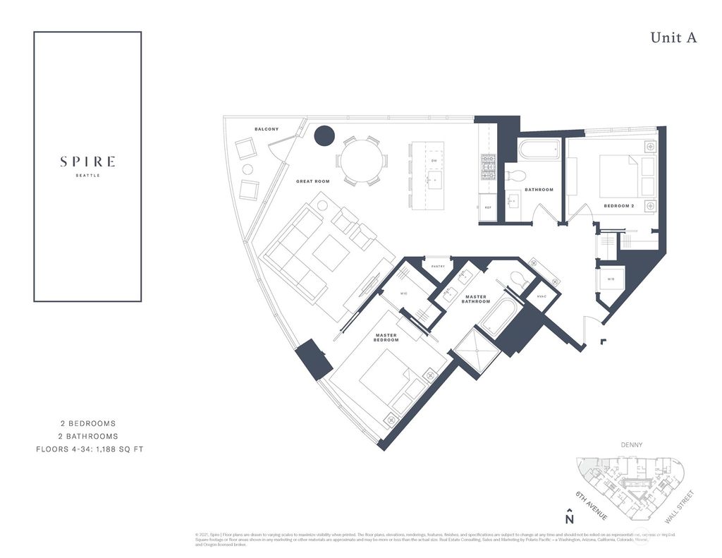 Photo of 2510 6th Avenue #2708, Seattle, WA 98121 (MLS # 2168329)