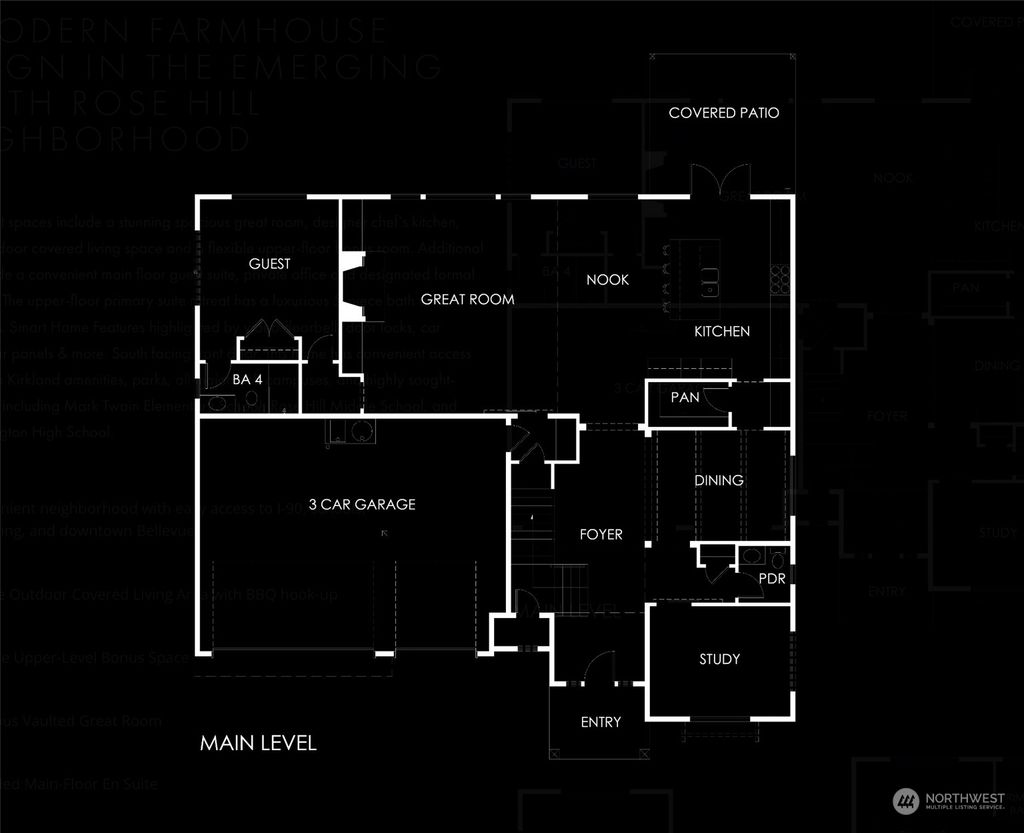 Photo of 12828 NE 113th Street, Kirkland, WA 98033 (MLS # 2186808)