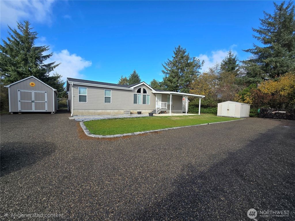 Photo of 526 SE Canal Drive, Ocean Shores, WA 98569 (MLS # 2451616)