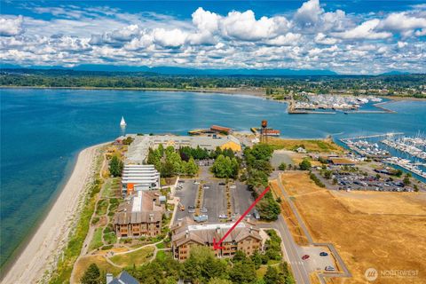Photo of 9525 Semiahmoo Parkway #A204, Blaine, WA 98230 (MLS # 2409526)