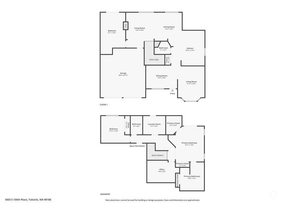 Photo of 5603 S 150th Place, Tukwila, WA 98188 (MLS # 2268057)