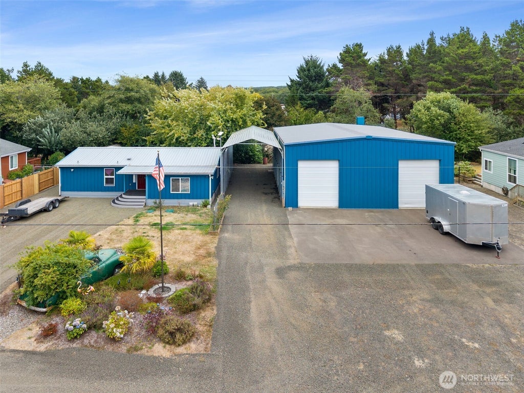 Photo of 1402 &amp; 1406 Sandy Drive, Grayland, WA 98547 (MLS # 2575930)