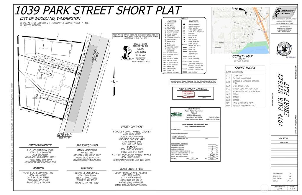 Photo of 1039 Park Street, Woodland, WA 98674 (MLS # 2512049)