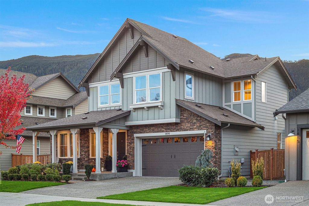 Photo of 1499 Glacier Avenue SE, North Bend, WA 98045 (MLS # 2332356)