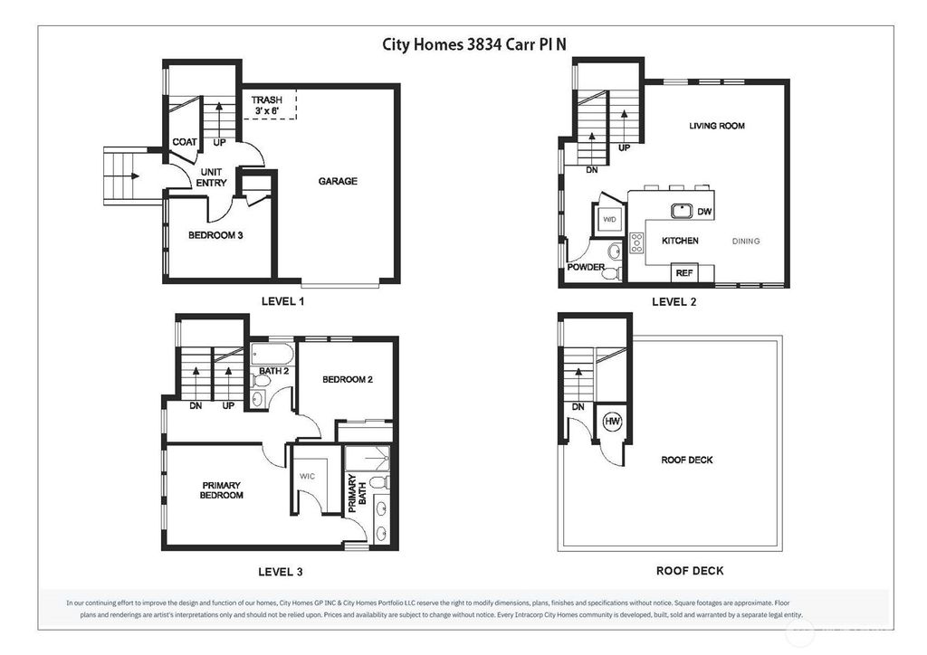 Photo of 3830 Carr Place N, Seattle, WA 98103 (MLS # 2379426)