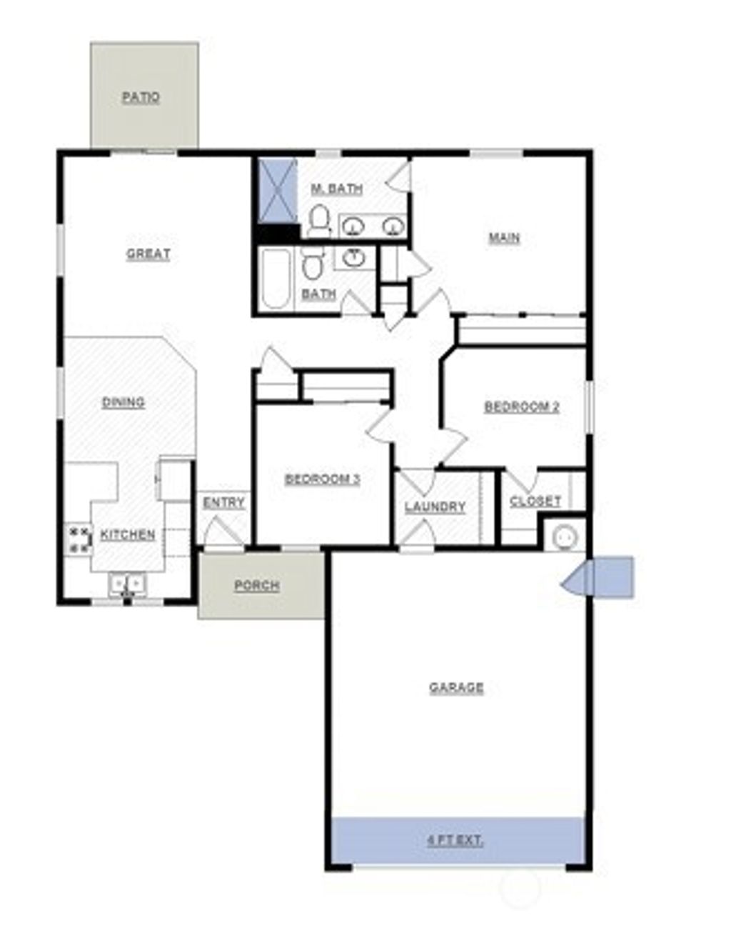 Photo of 4340 W Sandhill St St, Moses Lake, WA 98837 (MLS # 2486529)