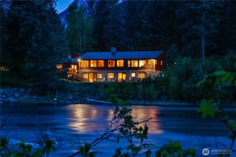 Photo of 12728 Wilson Street, Leavenworth, WA 98826 (MLS # 2495618)